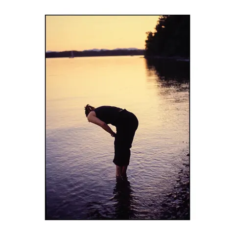 Lakeside at dusk